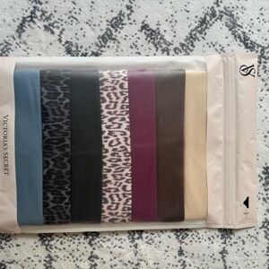 Victoria's Secret Leopard and Solid Panty Set